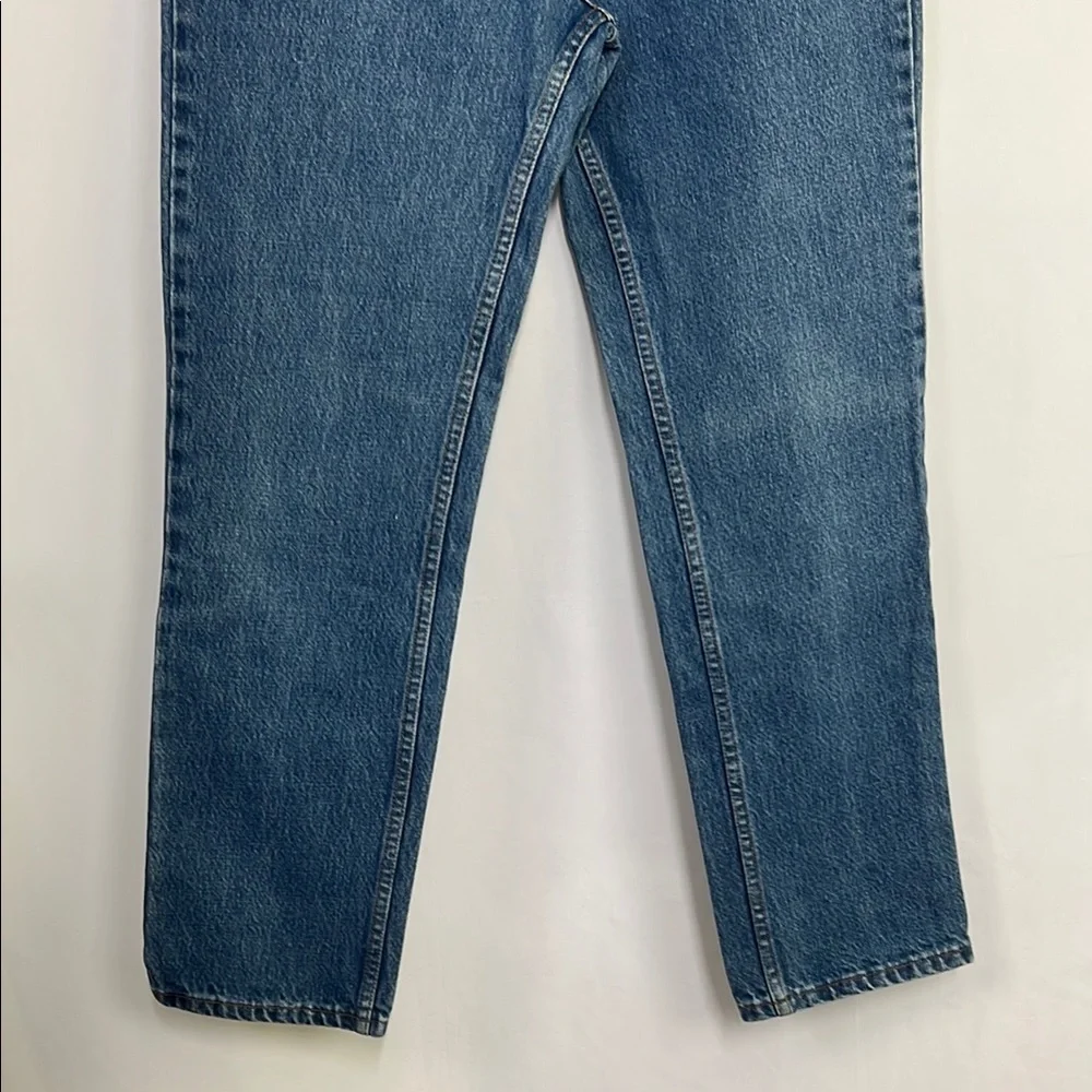 Classic Blue Denim Jeans Denver Hayes classic straight leg fall jeans - Picture 2 of 7
